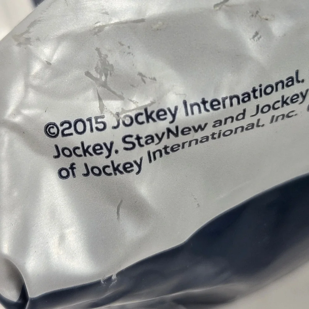 Jockey Classics Crew T-Shirts 3-Pack StayNew Cotton White XL 46-48 NOS 2015